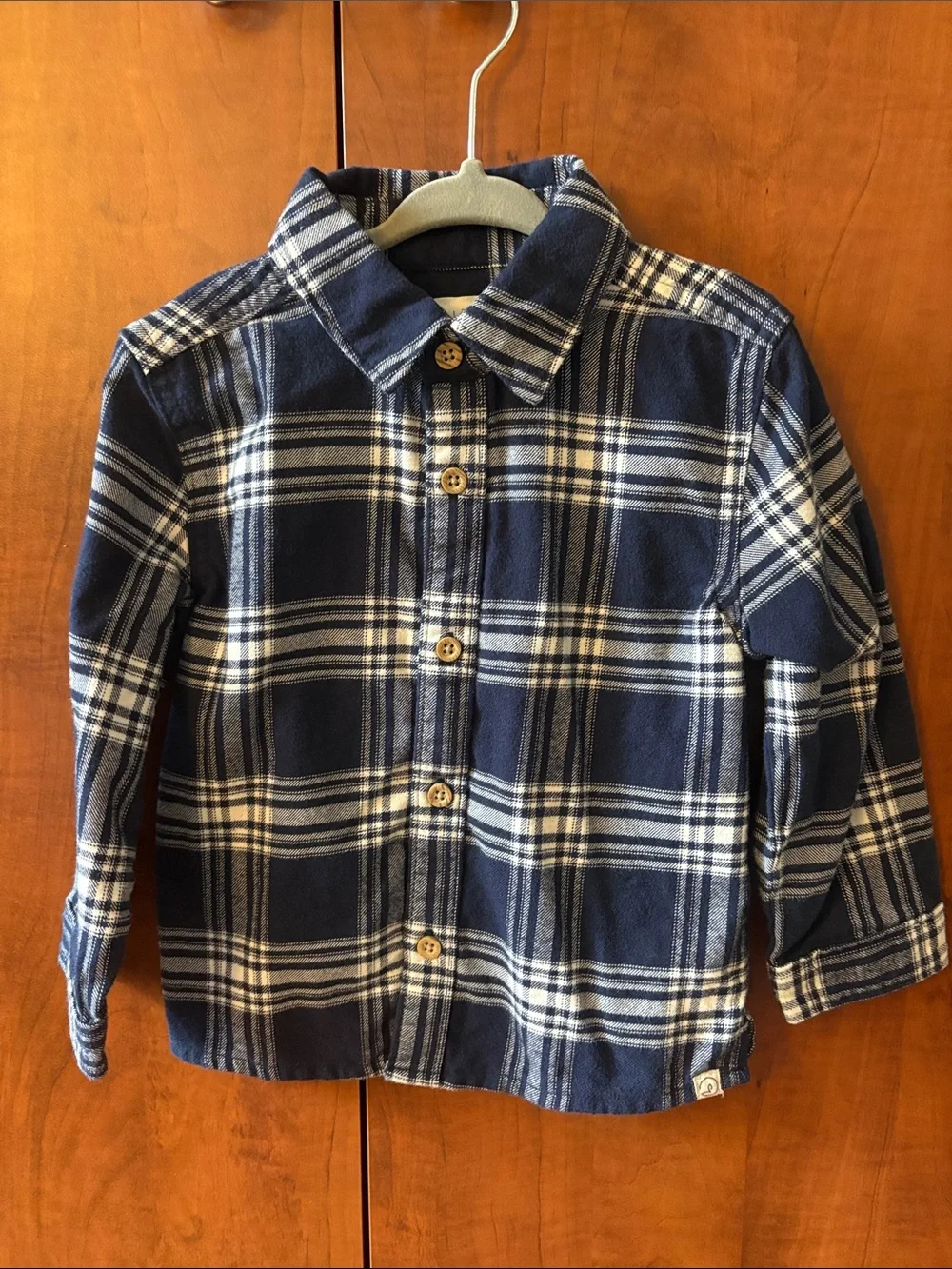 4/$20 🌱 Carter’s Plaid Button-down Flannel Shirt 3T